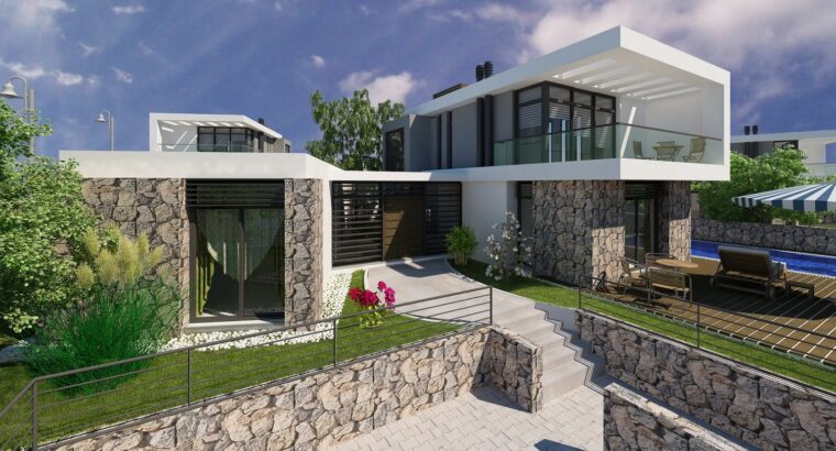 Kıbrıs Girne Esentepe Satılık 3+1 Villa