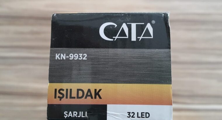 Satılık Cata 32 Ledli Şarjlı Işıldak Ct-9932