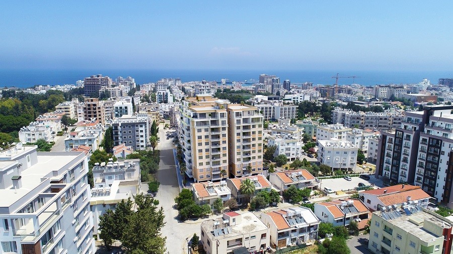 Kıbrıs Girne Merkez de Projeden Satılık Daireler