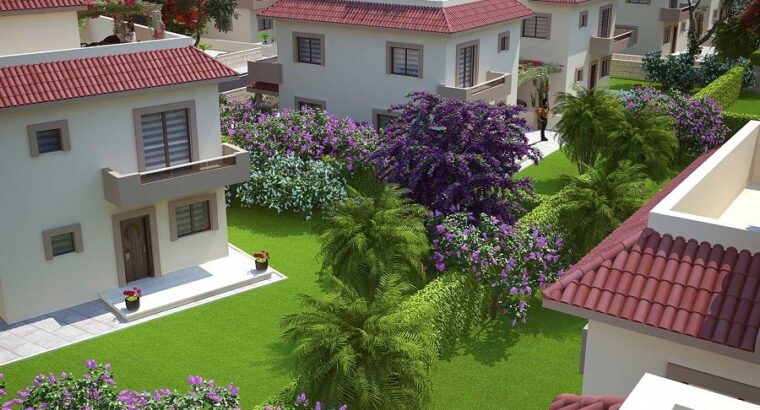 Kıbrıs İskele Site İçinde Oturuma Hazır 3+1 Villa Projesi