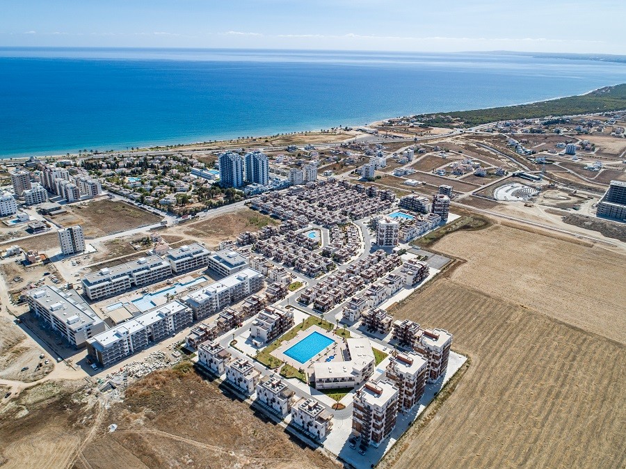 Kıbrıs İskele Satılık 2+1 142 m2 Site içinde Teraslı Daire
