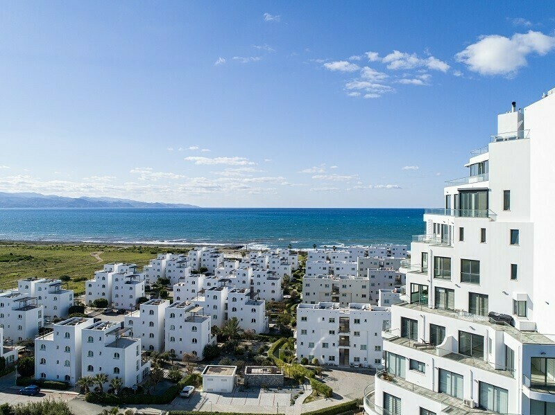Kıbrıs Güzelyurt Satılık 1+1 Dubleks Penthouse