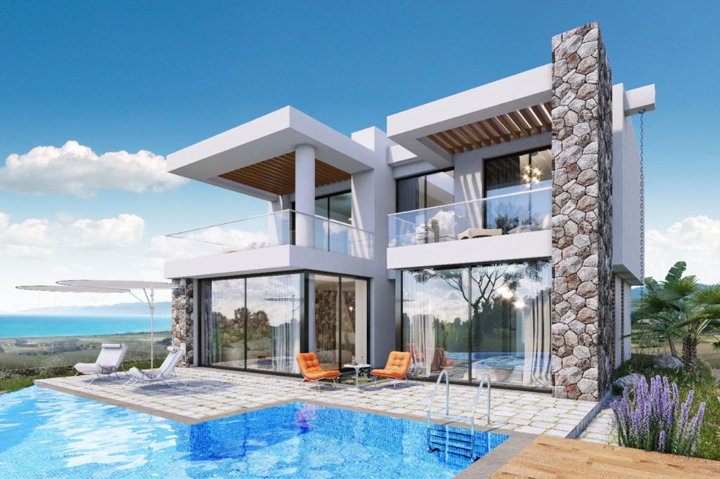 Kıbrıs Girne Esentepe Satılık 4+1 Villa