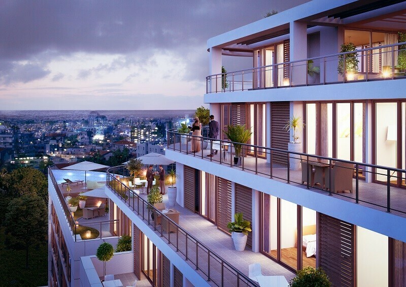 Kıbrıs Girne Merkez Satılık 2+1 Apartman Dairesi