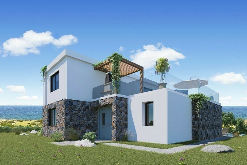 Kıbrıs Girne Alagadi Satılık Deniz Kenarı Villa Projesi