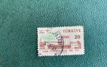 Türk Tiyatrosunun 100. Yılı Satılık 1959 basım pul