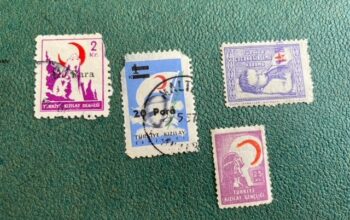 Çocuk Esirgeme, Kızılay Derneği vs satılık pullar