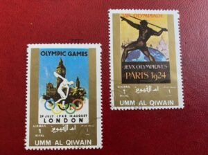 Umm Al Qiwain, Olimpiyat Oyunları, satılık, filateli