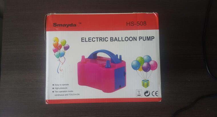Satılık Smayda Elektrikli Balon Şişirme Makinesi