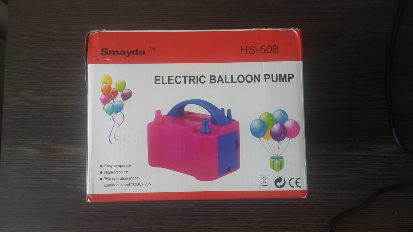 Satılık Smayda İki Çıkışlı Elektrikli Balon Şişirme Makinesi