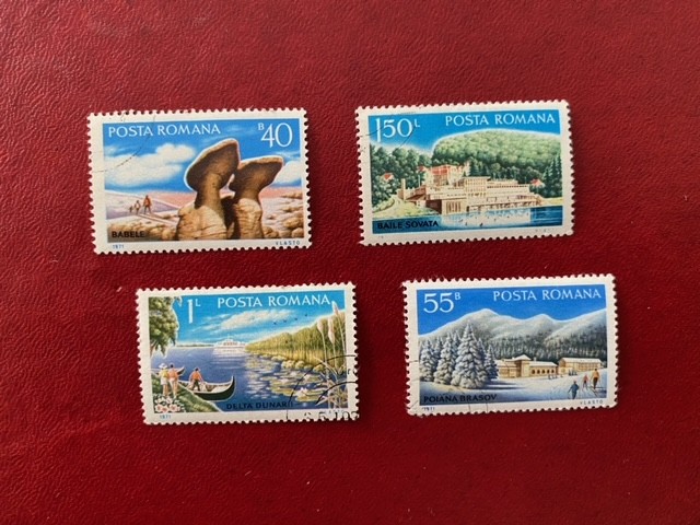 Posta Romana, 1971 Ören Yerleri satılık filateli