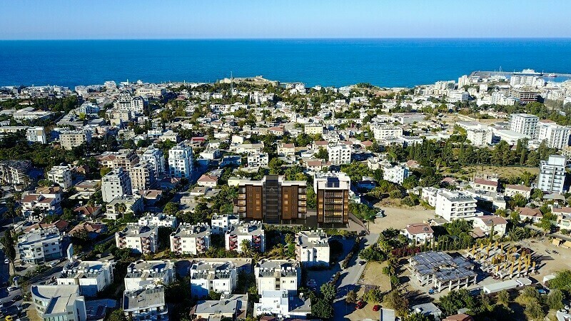 Kıbrıs Girne Merkezi Yerde Satılık 2+1 Konut