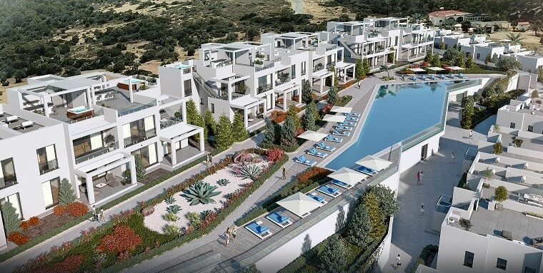 Kıbrıs Girne Esentepe Satılık Yazlık 3+1