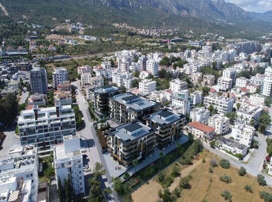 Kıbrıs Girne Merkez Satılık Projeden 1+1 Konut