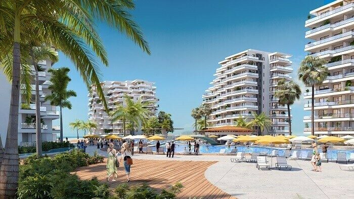 Kıbrıs İskele Satılık 2+1 Deniz Manzaralı Ev
