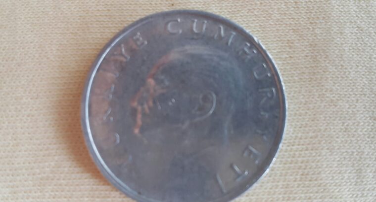 1987 Yılı Alüminyum Çil 25 Lira