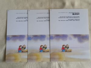 Unicef Kutlama Kartı ve Zarfı 3 adet – Teo Puabla
