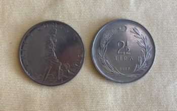 1962 Metal Çil 2.5 Lira