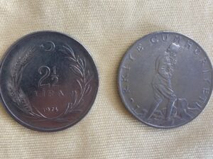 1974 Metal Çil 2.5 Lira