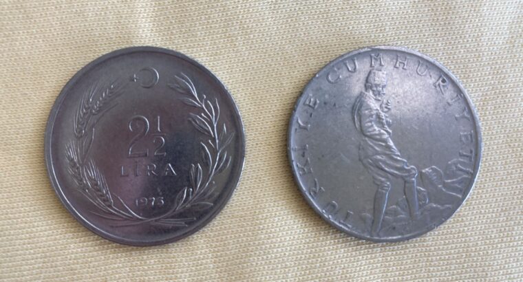 1975 Metal Çil 2.5 Lira