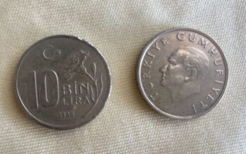 1996 Metal Çil 10.000 Lira