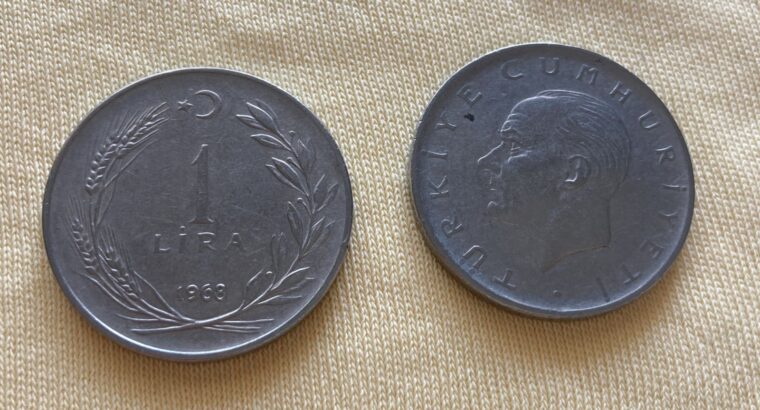 1968 Metal Para 1 Lira