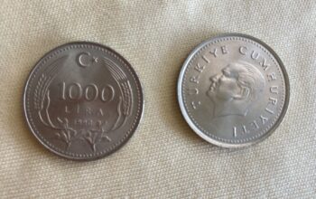 1990 Metal Çil 1000 Lira