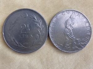 1968 Metal Çil 2.5 Lira