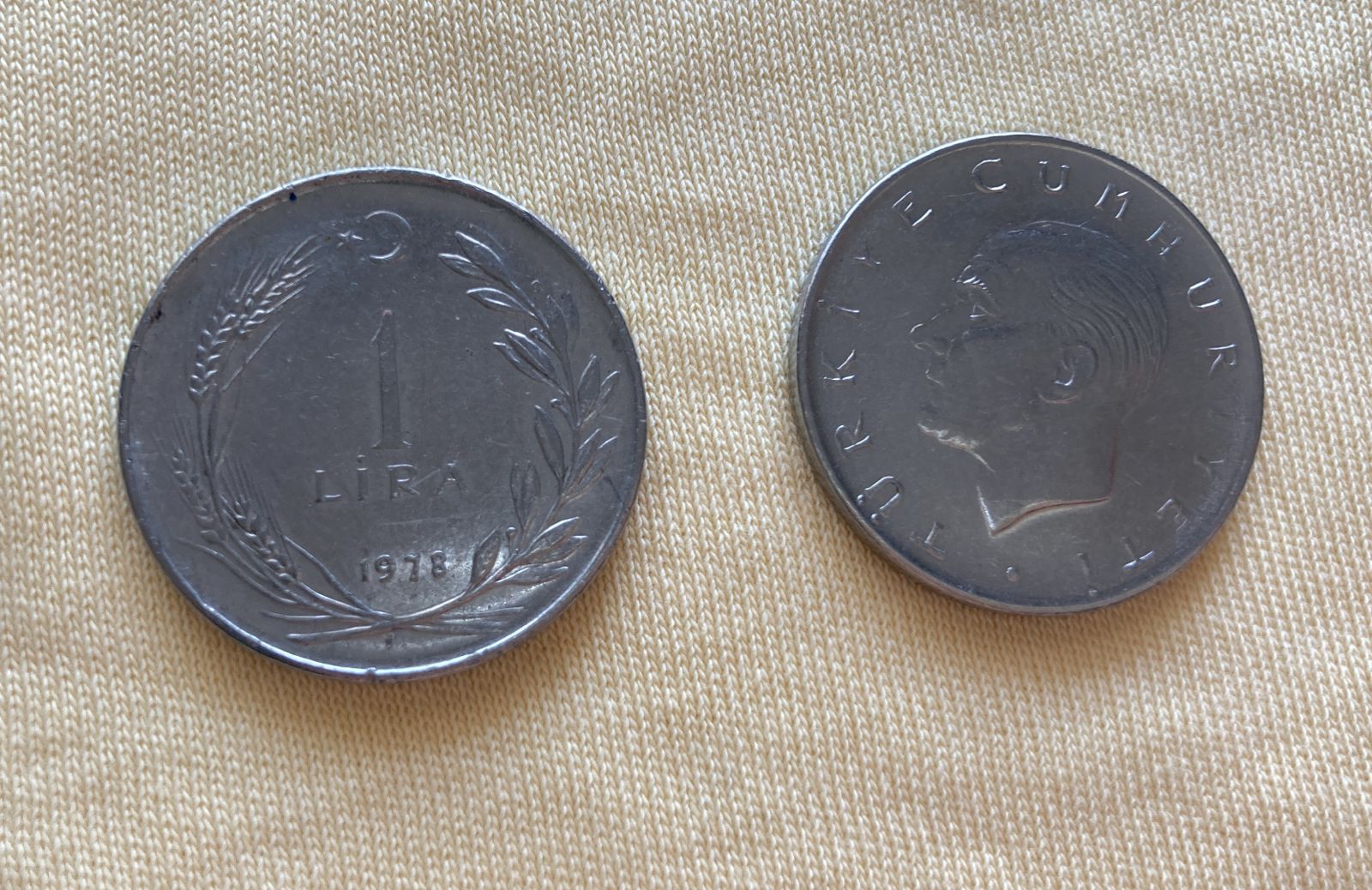 1978 Metal Para 1 Lira