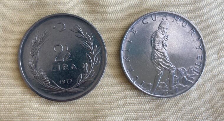 1977 Metal Çil 2.5 Lira