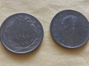 1976 Metal Para 1 Lira