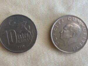 1997 Metal Çil 10.000 Lira