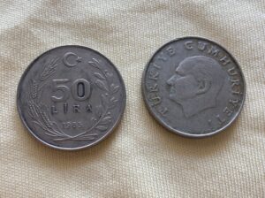 1985 Metal Para 50 Lira