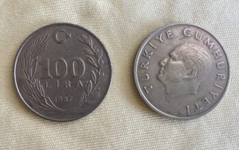 1987 Metal Çil 100 Lira