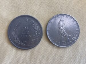 1963 Metal Çil 2.5 Lira
