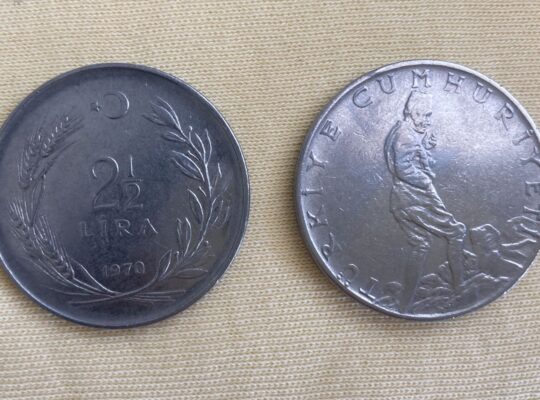1970 Metal Çil 2.5 Lira