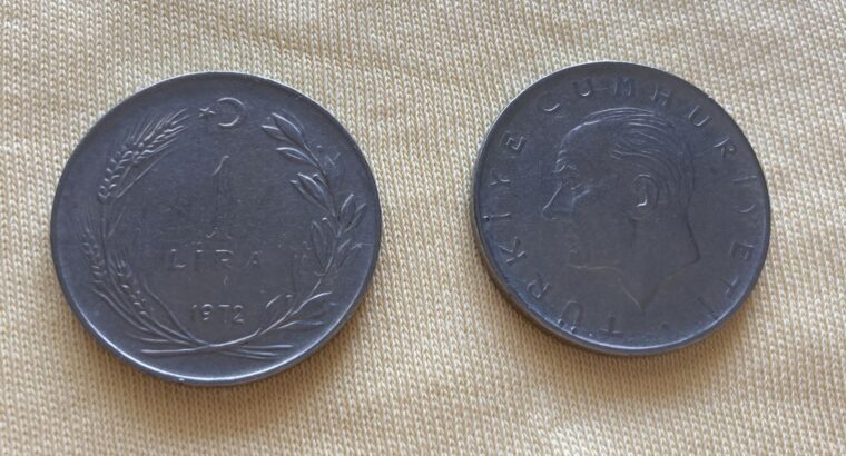 1971 Metal Para 1 Lira