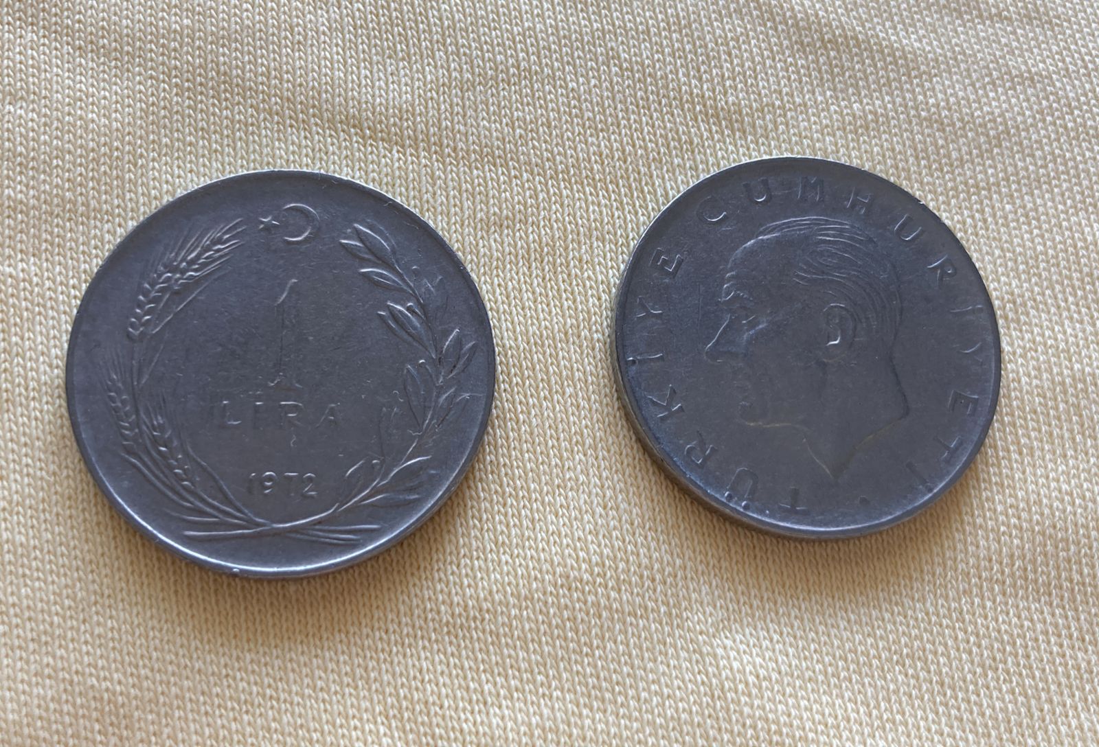 1971 Metal Para 1 Lira