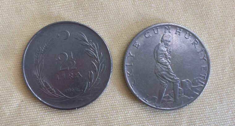 1966 Metal Çil 2.5 Lira