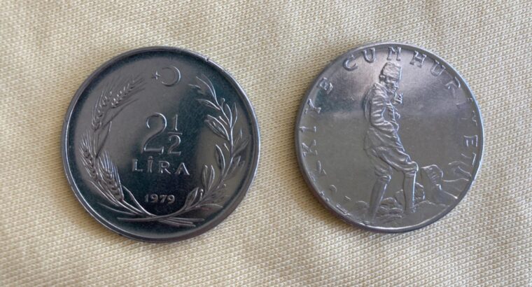 1979 Metal Çil 2.5 Lira