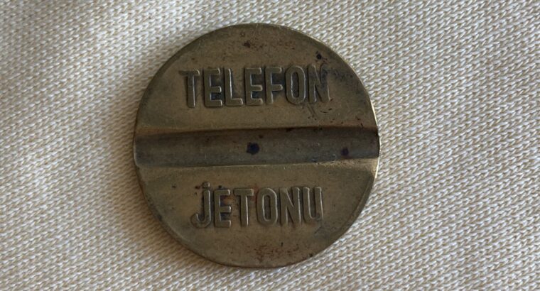 Eski PTT Telefon Jetonu